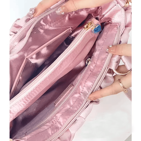 【FUYUUNEKO】カードケース付きフリル痛バッグ milk dolly【推し活グッズ】