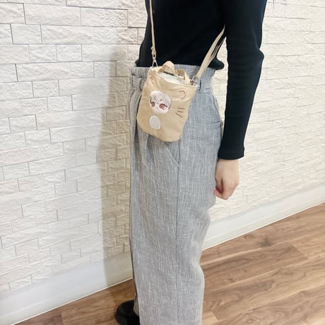 ぬい服　刺繍入りぬいバッグ　10cm用【推し活グッズ】