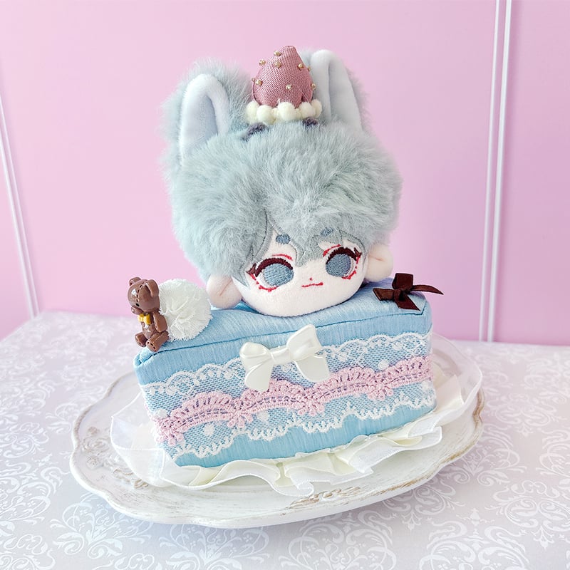 ぬい服 ショートケーキ型ぬいぐるみ用着ぐるみ 10cm用【推し活グッズ