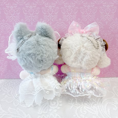 【ぬい服】ぬいぐるみ用パーティードレス 10~15cm 用【推し活グッズ】