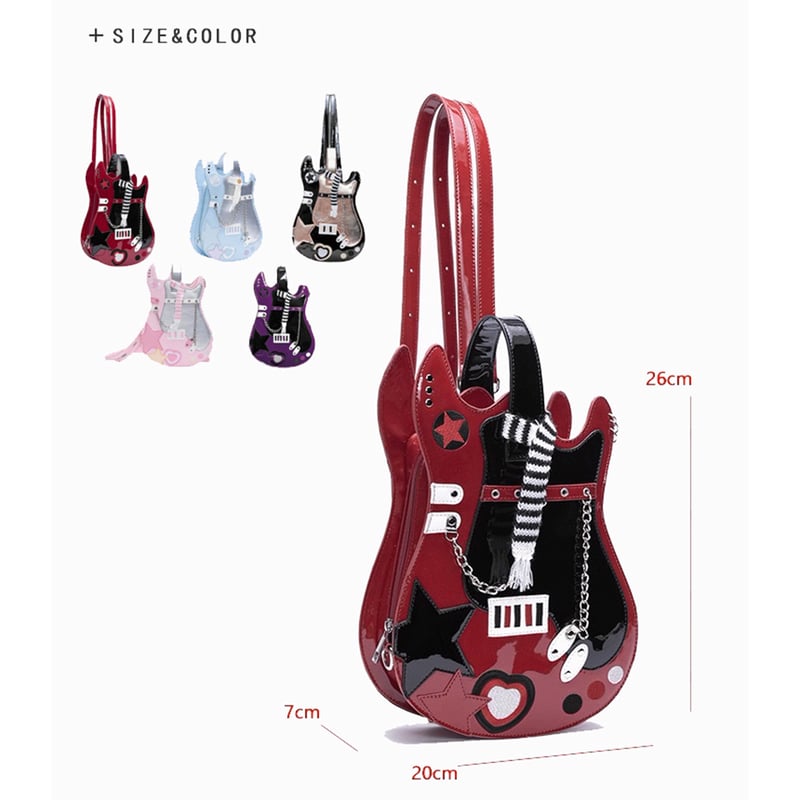 HIATUS」 ギター型リュックショルダー2wayバッグ | G.triGer