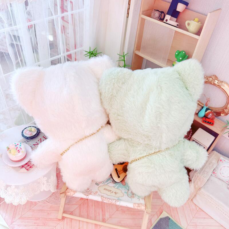 ぬい服】ふわふわくま着ぐるみ【20cm用】【推し活グッズ】 | G ぬい服】ふわふわくま着ぐるみ【20cm用】【推し活グッズ】 | G