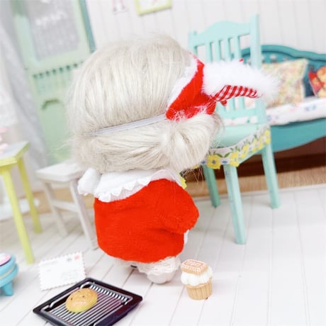 【ぬい服】ぬいぐるみ着ぐるみ＆垂れ耳付き ヘッドドレスセット10~15cm用【推し活グッズ】