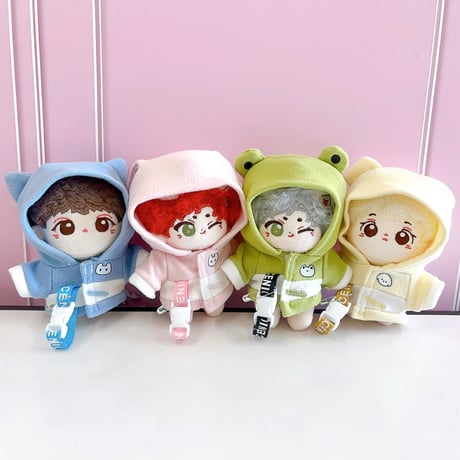 【ぬい服】アニマルパーカー　10cm用