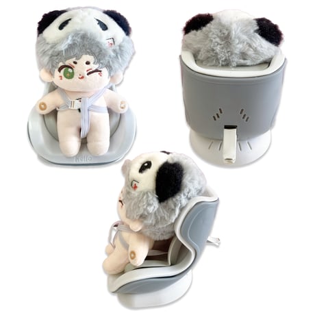 【ぬい服】10cmぬいぐるみ用カーシート