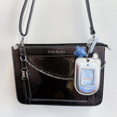 【OOPSDAY 推し活グッズ】携帯電話型メタリック トレカケース【推し活グッズ】