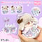 【ぬい服】蝶付きワンピース&リボンクリップセット【10~15cm用】【推し活グッズ】