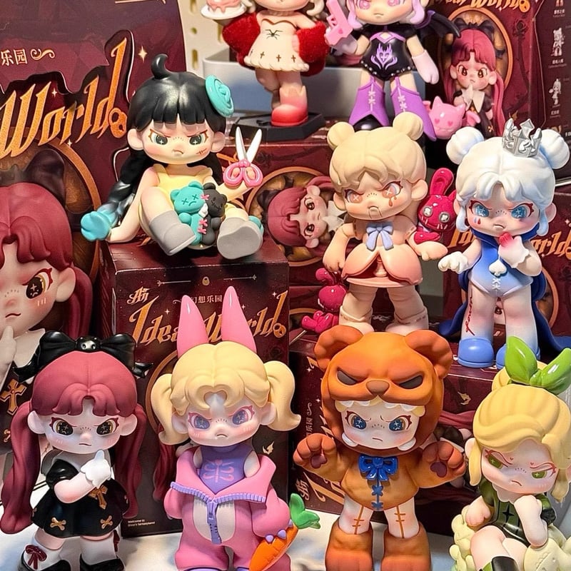 TNTspace dora フィギュア 中国 ホビー TNTSPACE】 DORA Ideal World フィギュア ブラインドボックス