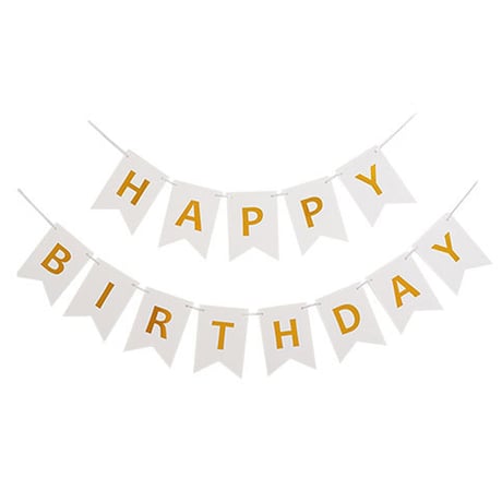 HAPPY BIRTHDAY 推しカラー　ガーランド【生誕祭グッズ】