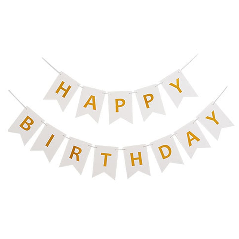 HAPPY BIRTHDAY 推しカラー ガーランド【生誕祭グッズ】 | G.triGer
