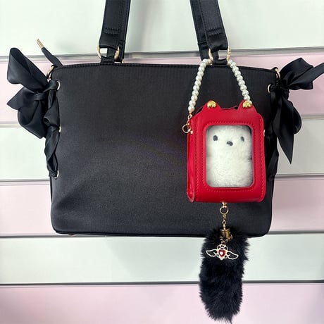 【匠匠酿酿】猫耳ぬいぐるみ痛バッグ【10cm用】推し活グッズ ぬいポーチ ぬいバッグ