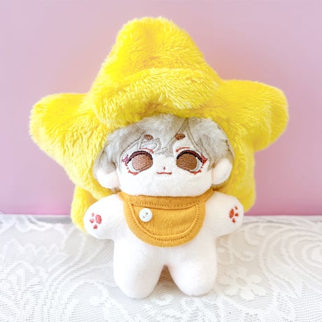 【ぬい服】ぬいぐるみ用着ぐるみ【星】 10cm用【推し活グッズ】