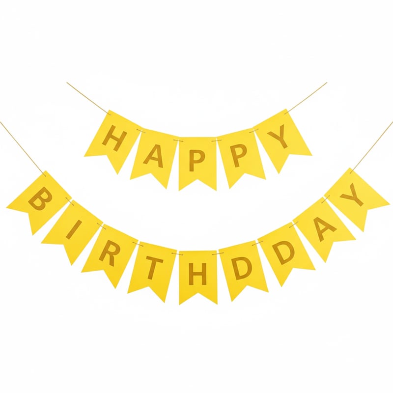 HAPPY BIRTHDAY 推しカラー ガーランド【生誕祭グッズ】 | G.triGer
