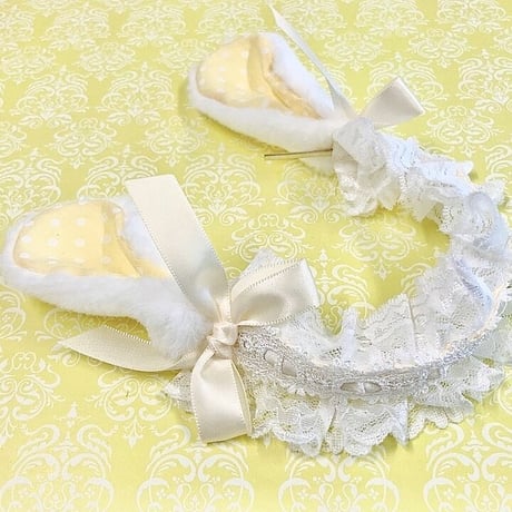 ぬいぐるみ用うさ耳カチューシャ(15~20cm用)