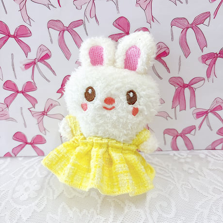 【ぬい服】 ぬいぐるみ用ツイードワンピース 【10~15cm用】【推し活グッズ】