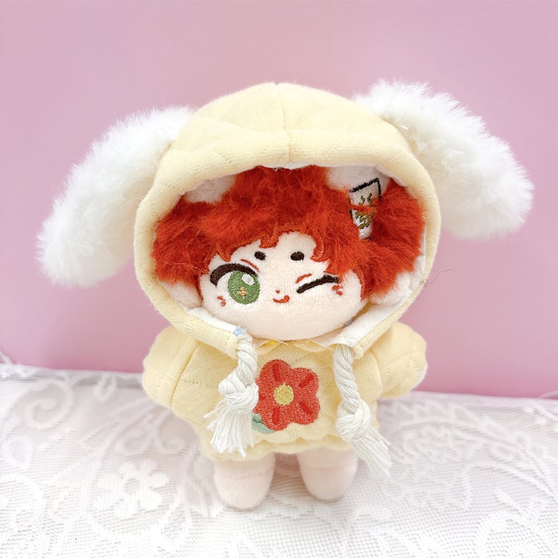 ぬい服】ぬいぐるみ用うさ耳パーカー(10cm用) | G.triGer