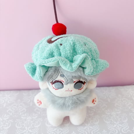 ぬいぐるみ用帽子【アイス・パンケーキ】10cm用【推し活グッズ】