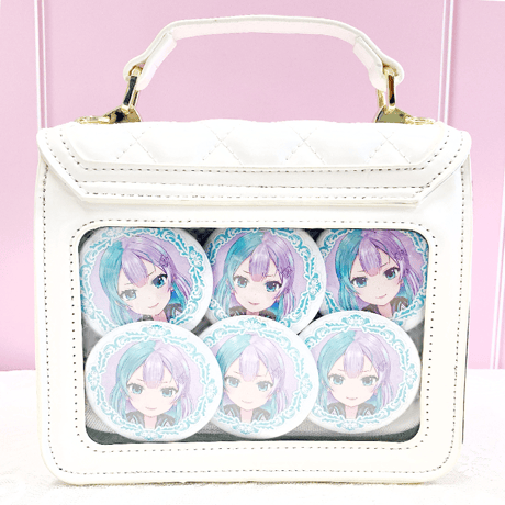 フェイクレザーキルティング痛バッグ【推し活グッズ】