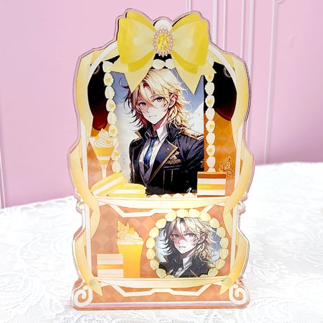 【G.triGerオリジナル 推し活グッズ】アクリルフレーム【アフタヌーンティー】 缶バッジ・カード用