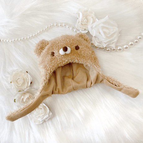 【ぬい服】ぬいぐるみ用着ぐるみキャップ 【くま、うさぎ、ペンギン、ひよこ】10cm用 帽子【推し活グッズ】