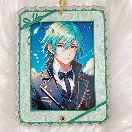 【G.triGerオリジナル 推し活グッズ】アクリルフレーム 【花柄】トレカ・アクスタ用