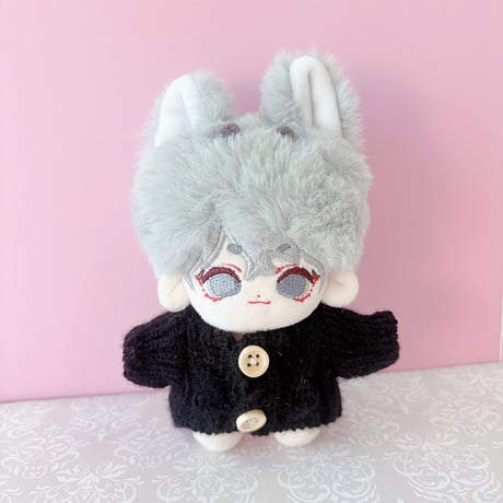 ぬい服　ぬいぐるみ用ボタン付きセーター【10~15cm用】【推し活グッズ】