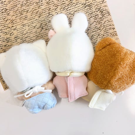 【ぬい服】アニマル帽子&ぬい服セット【10cm用】【推し活グッズ】