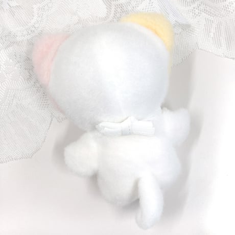【ぬい服】スタイ付きもこもこアニマル着ぐるみ　10cmぬいぐるみ用