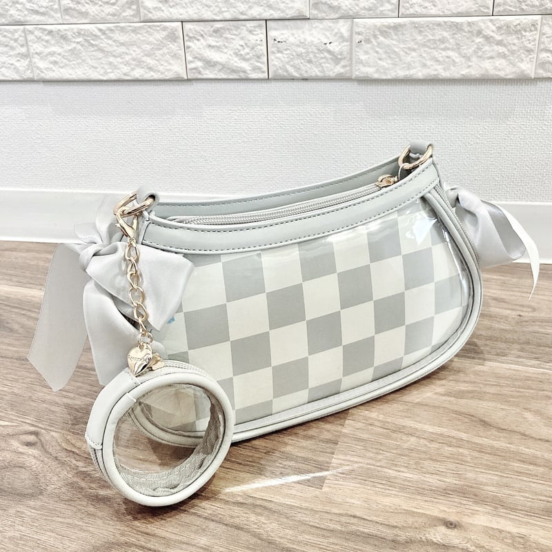 FUYUUNEKO】サイドリボン付き Milk Dolly 痛ショルダーバッグ