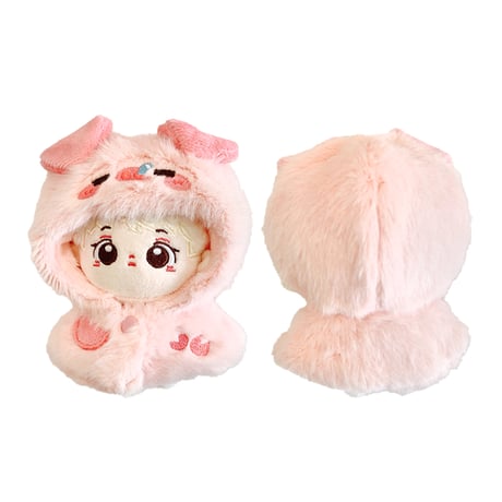 ぬい服　もこもこアニマル着ぐるみ　10cm用【推し活グッズ】