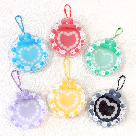 【G.triGerオリジナル 推し活グッズ】アクリル缶バッジケース(ケーキ)【58mm缶バッジ・アクスタ用】