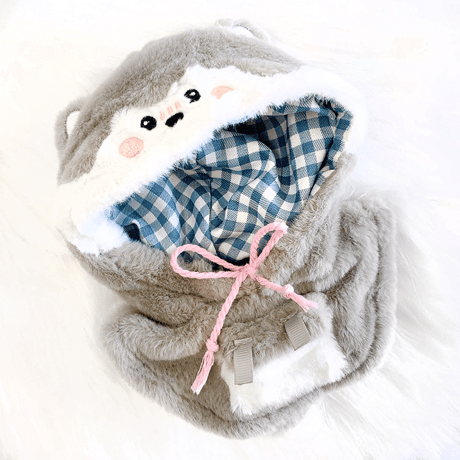【ぬい服】ぬいぐみ用ポンチョ(15cm用)【推し活グッズ】