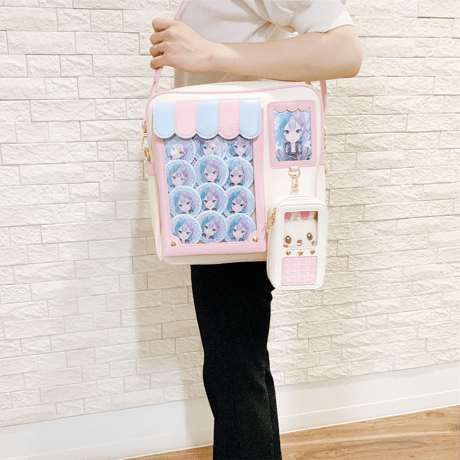 【ぬいバ】ぬいポーチ付き痛バッグ