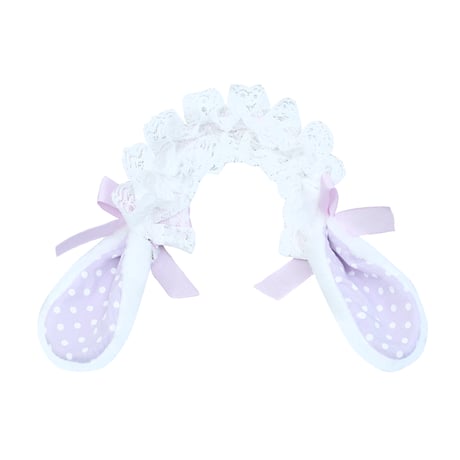 ぬいぐるみ用うさ耳カチューシャ(15~20cm用)