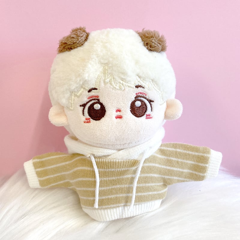 ぬい服】バイカラーパーカー 10cm用 | G.triGer