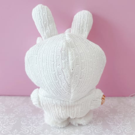 ぬいぐるみ用うさ耳着ぐるみ・うさ耳シューズセット【10~15cm用】【推し活グッズ】