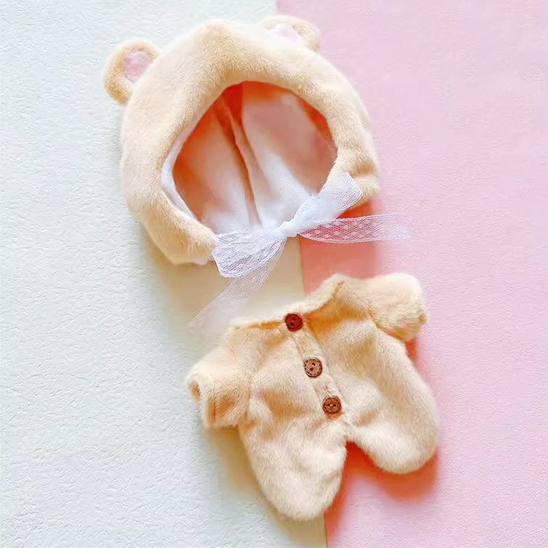 ぬい服】ぬいぐるみ用着ぐるみ【20cm用】くま【推し活グッズ】 | G.triGer