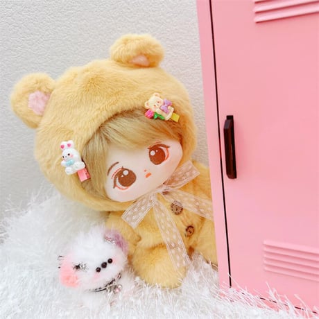 【ぬい服】ぬいぐるみ用着ぐるみ【20cm用】くま【推し活グッズ】