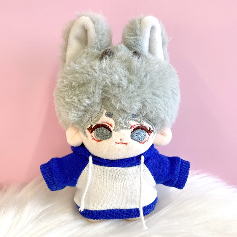 ぬい服】バイカラーパーカー 10cm用 | G.triGer