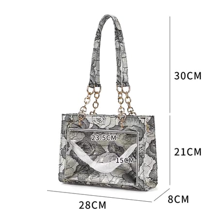 【Seraphim】花柄痛バッグ【推し活グッズ】