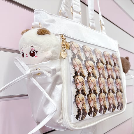 【Seraphim】サイドポケット付き 痛バッグ【推し活グッズ】