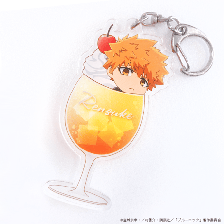 アニメ「ブルーロック」クリームソーダ型アクリルキーホルダー