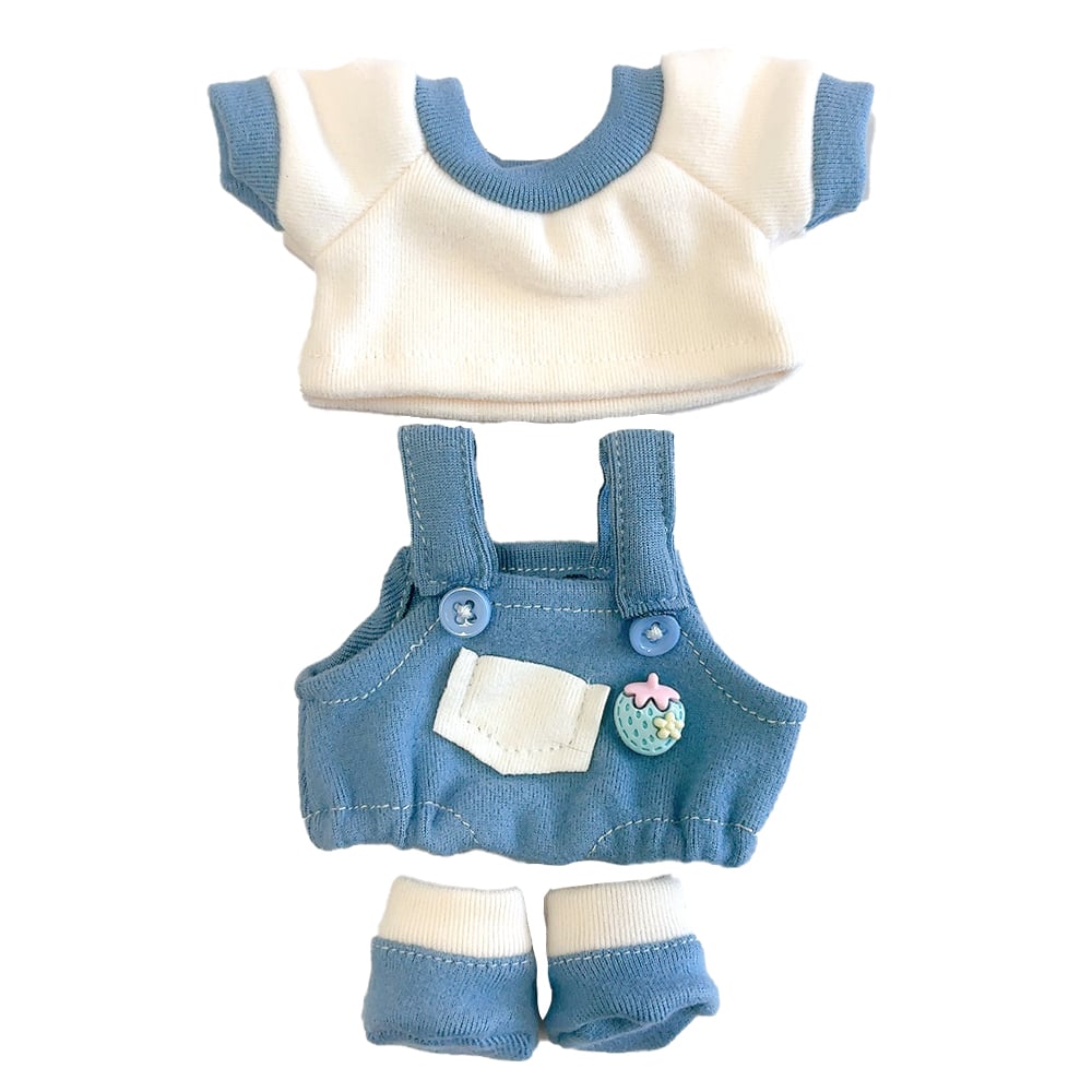 オーダー用 ぬい服 サロペット Tシャツ 帽子セット オーダー用 ぬい服 サロペット Tシャツ 帽子セット ぬい服】帽子