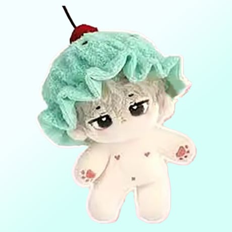 ぬいぐるみ用帽子【アイス・パンケーキ】10cm用【推し活グッズ】