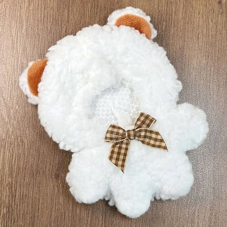【ぬい服】ぬいぐるみ用もこもこ着ぐるみ/うさぎ・くま 10cm 用【推し活グッズ】