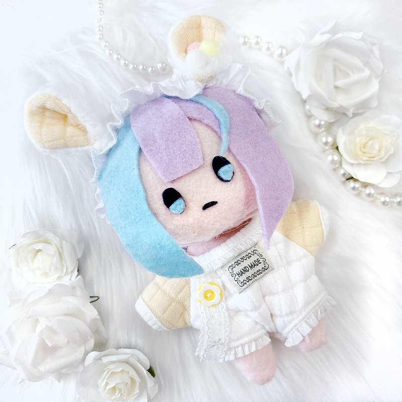 【睦月】 ちびぬい服　はぴぬい服　赤　ネイビー　ベージュ はぴぬい ちびぬい ぬい服 トリツカレ男 ジュゼッペ - メルカリ