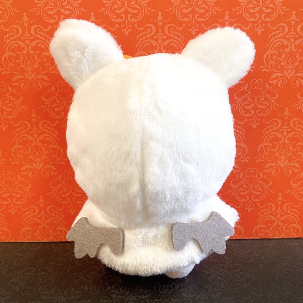 【自注生産】ちびぐるみ　ぬい服　着ぐるみ　10cm スタイ　ハロウィン ぬい服】ハロウィンうさぎ着ぐるみ 10cm用 | G.triGer