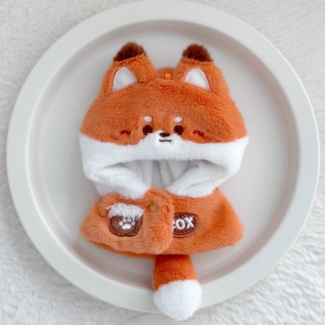 ぬい服　もこもこアニマル着ぐるみ　10cm用【推し活グッズ】