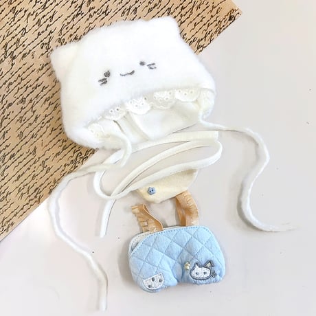 【ぬい服】アニマル帽子&ぬい服セット【10cm用】【推し活グッズ】