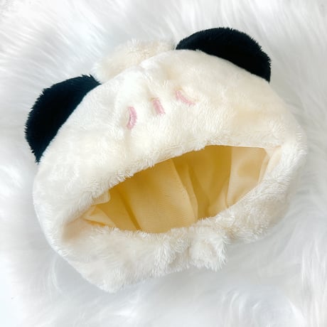 【ぬい服】【PANDAPAN】ぬいぐるみ用着ぐるみキャップ(中華まん)/20cm用【推し活グッズ】